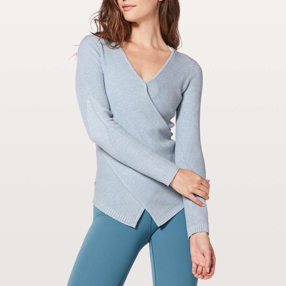 Light Blue Lululemon Sweater